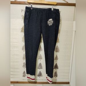 Roots Salt & Pepper Sparkle Sweatpants Women’s Small Metallic Joggers